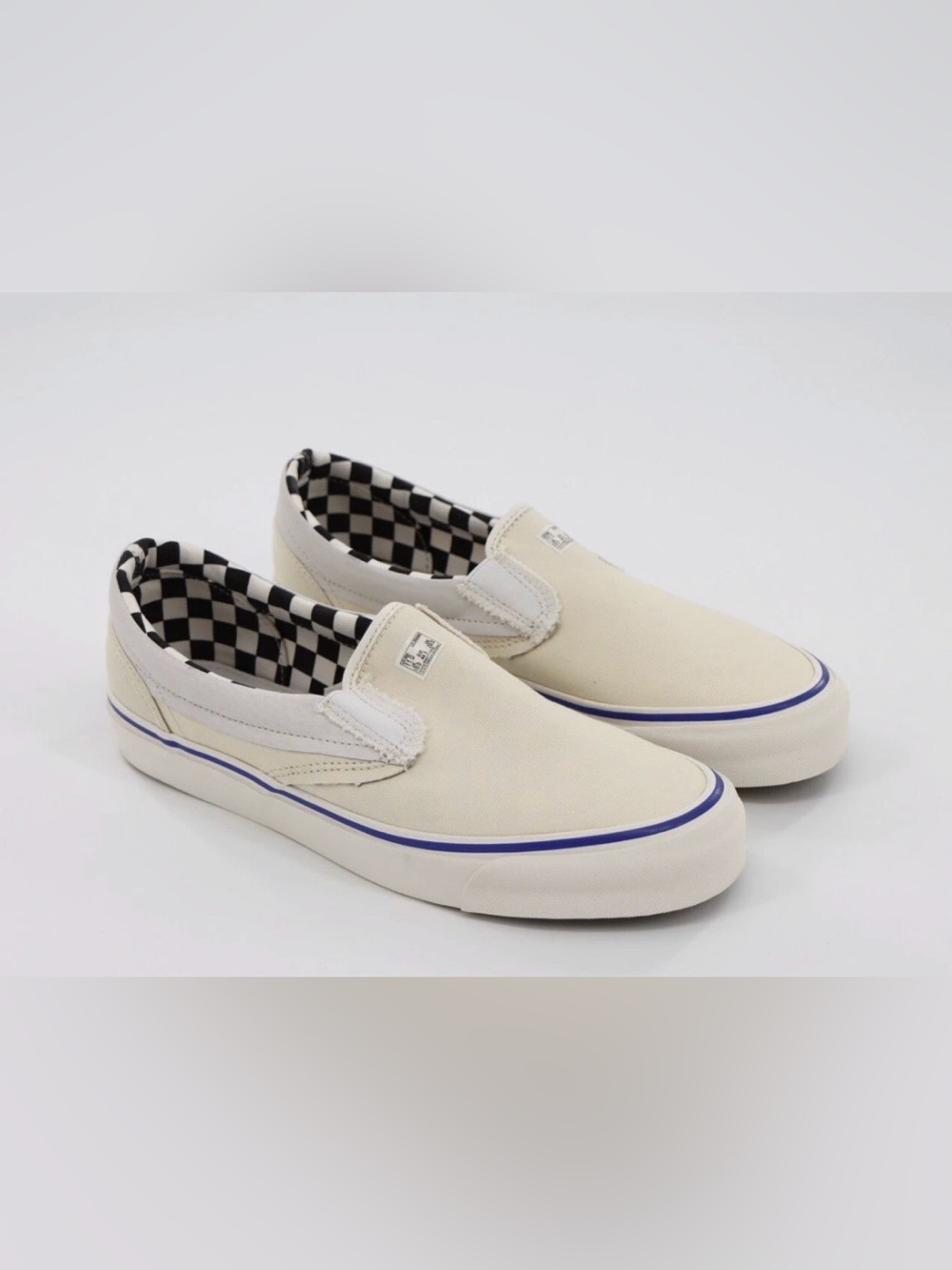 Vans Vault OG Inside Out Classic Checkerboard Slip-On Rare 7.5 - Picture 8 of 8